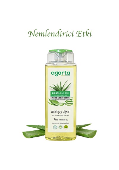 Agarta Doğal Aha Aloe Vera Duş Jeli 400 ML