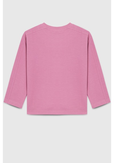 United Colors Of Benetton Benetton Çocuk Uzun Kollu Tshirt Bnt-g23309 Çok Renkli