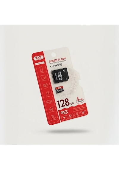 128gb Class 10 Yüksek Hızlı Micro Sdxc Kamera Ve Telefon Hafıza Kartı Ve Sd Adaptör Seti