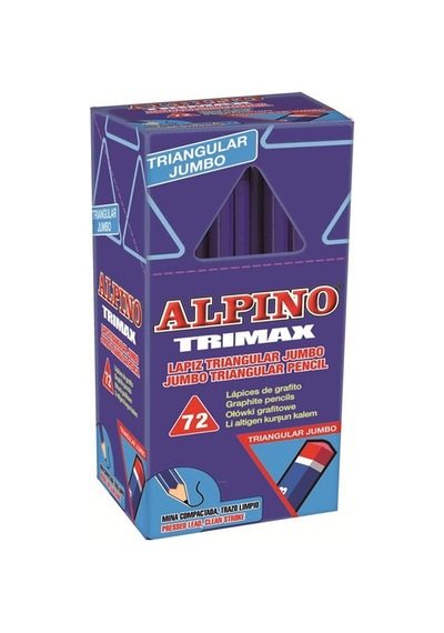 Alpino Kurşun Kalem Trimax 72 Li Ju-017 Çok Renkli