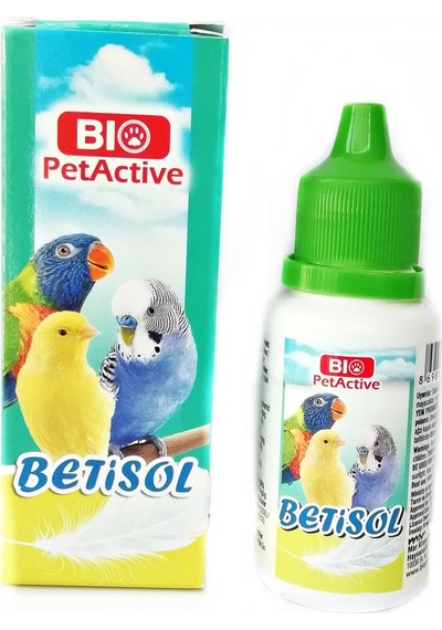 Betisol Kanarya Muhabbet Kuşu B Vitamin Kuş Vitamini 30 ML