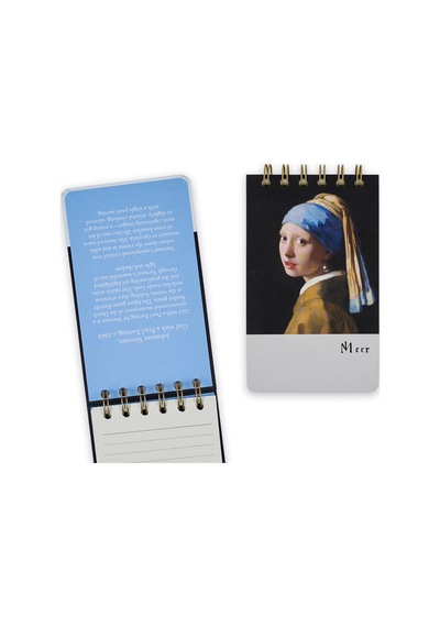 Episode Küçük Spiralli Gallery 100 Yp. Defter - Vermeer Pearl Earring Çok Renkli