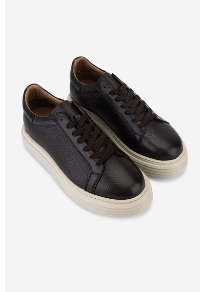 Valmenti Erkek Hakiki Deri Kahverengi Sneakers & Spor Ayakkabı 04 1108 Erk Ayk Y26 Kahve Fltr/dr