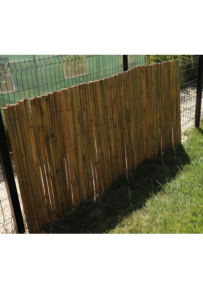 100 Cm X 200 Cm Bambu Çubuk Çit / Paravan / Bahçe Çiti