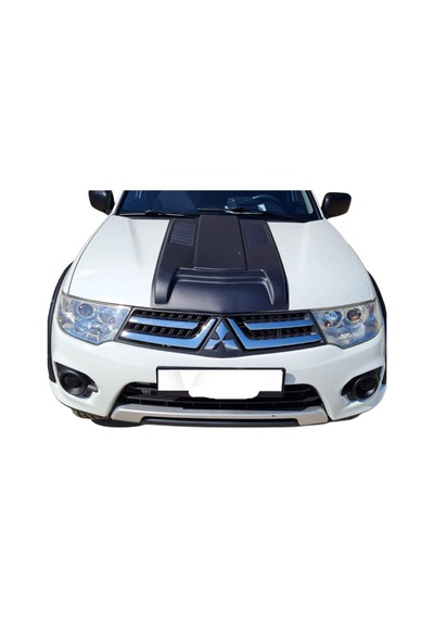 Autogp Mitsubishi L200 Motor Kaput Üstü Şişirme Siyah Scoop 2007 / 2014 P90810