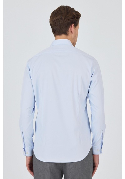 İmza Koyu Mavi Yarım İtalyan Yaka Cepsiz Gabardin Uzun Kol Slim Fit Esnek Gömlek 1004250235 Koyu Mavi İmza Koyu Mavi Yarım İtalyan Yaka Cepsiz Gabardin Uzun Kol Slim Fit Esnek Gömlek 1004250235 Koyu Mavi