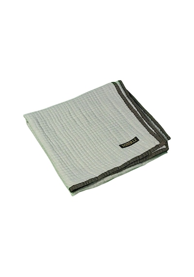 Mim Eşarp Mısırlı Eşarpları Biyeli Müslin Düz Renk Eşarp 100x100cm Açık Gri