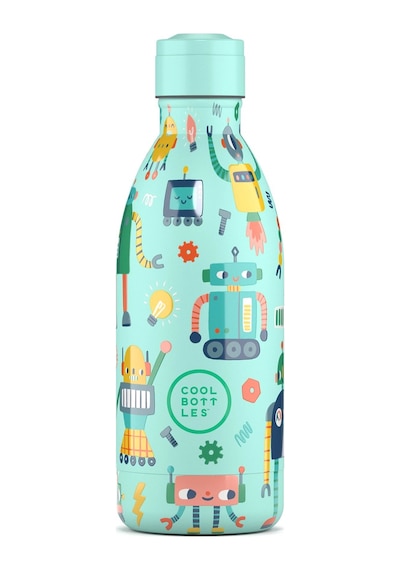 Cool Bottles The Kids Bottle Rolling Skaters Pipetli Termos Suluk Çok Renkli