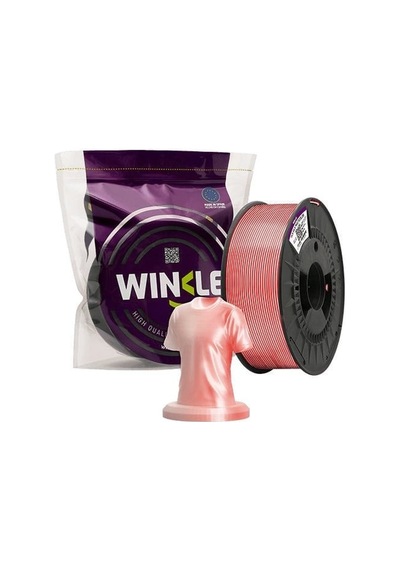 Winkle Pla Silk Multicolor Filament Whıte-red 1.75mm 1 Kg