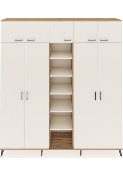 Hyperion Dolap 18 Raflı 9 Kapaklı 220x44x243 Çam-aytaşı/aytaşı Aytası/aytası Hyperion Dolap 18 Raflı 9 Kapaklı 220x44x243 Çam-aytaşı/aytaşı Aytası/aytası