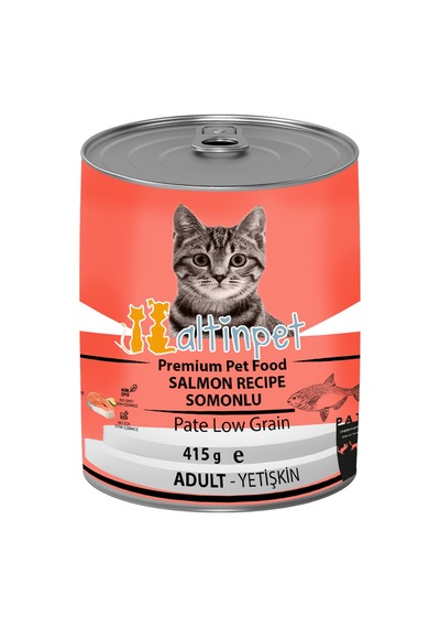 Altınpet Somonlu Yetişkin Kedi Maması 12 x 415 G
