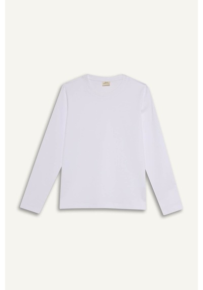 Defacto 26y801001150 Beyaz Kız Çocuk Sweatshirt G0860a8/wt34