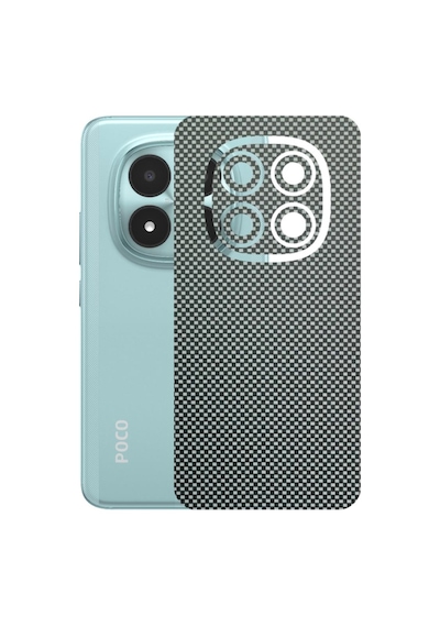 Kapps Poco M8 Pro 5g İle Uyumlu Fiber Serisi Premium Arka Kapak Kaplama Kenarlar Yoktur 61493672