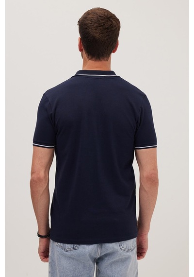 Tudors Erkek Slim Fit Dar Kesim %100 Pamuk Yumuşak Dokulu Serin Tutan Kumaş Düz Pike Lacivert Polo Yaka Tişört-42249 Lacivert Tudors Erkek Slim Fit Dar Kesim %100 Pamuk Yumuşak Dokulu Serin Tutan Kumaş Düz Pike Lacivert Polo Yaka Tişört-42249 Lacivert