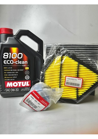 Npe Crv 2016-2019 Bakım Set  Yağ Filtre/ithal Hava Polen Motul 0w30 5 Litre