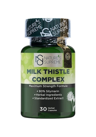 Natures Supreme Milk Thistle Complex 30 Kapsül Aromasiz