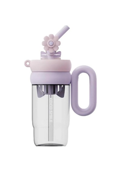 Cocosmile 1000ml Tritan Su Matarası Sporcu Su Şişesi Purple Cs8832 Açık Mor