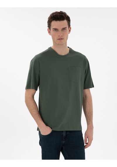 Pierre Cardin Erkek Koyu Yeşil Tişört Basic 50306991-vr079 Koyu Yeşil Pierre Cardin Erkek Koyu Yeşil Tişört Basic 50306991-vr079 Koyu Yeşil