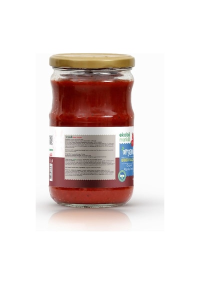 Organik Tuzsuz Biber Salçası 610 Gr 610 G