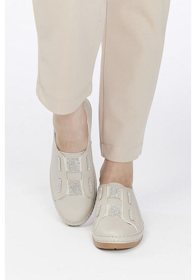 Letao Marly Anatomik Deri Fusped Confort Taban Kadın Sneaker Günl 001