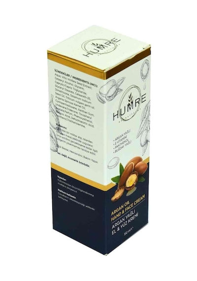 Humre Argan Yağlı E Vitaminli El ve Yüz Kremi 150 ML