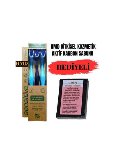 Orta Sert Diş Fırçası 3'lü Paket Hassas Diş Ve Diş Etleri İçin Etkili Temizlik Ve Hijyen Seti