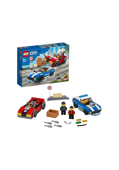 LEGO® City 60242 Polis Otobanda Tutuklama 185 Parça