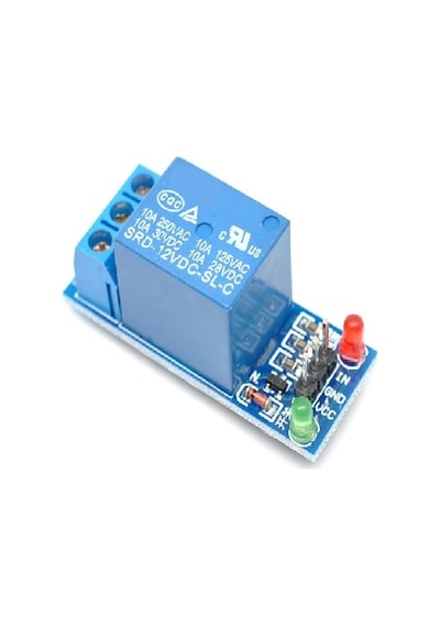 1 Kanal 12V Röle Kartı (Led'Li) ,Tekli 12V Röle Modülü