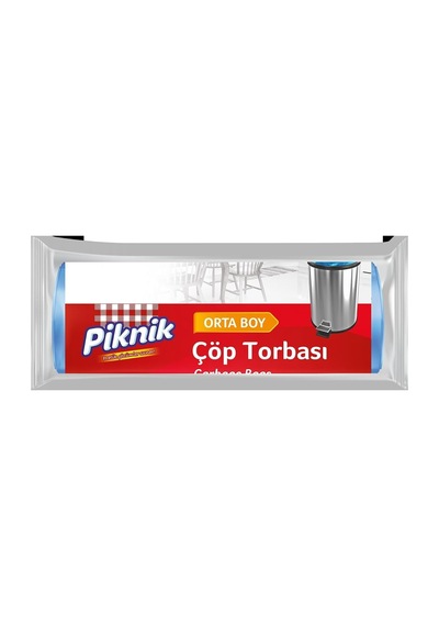 Çöp Torbası Ekonomik Orta 55x60 Cm 15 Adet 2083