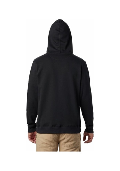 Columbia Logo Fermuarlı Erkek Sweatshirt Siyah
