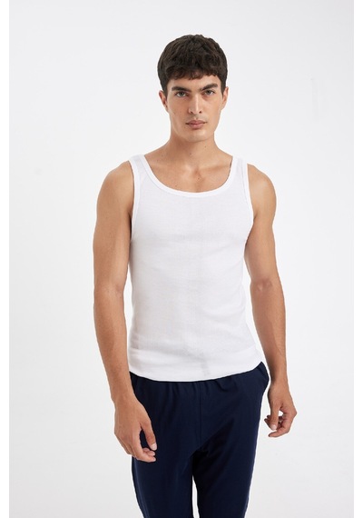 DeFacto Slim Fit Dar Kesim Ribana 2'li Atlet Y9056AZ24WNWT34