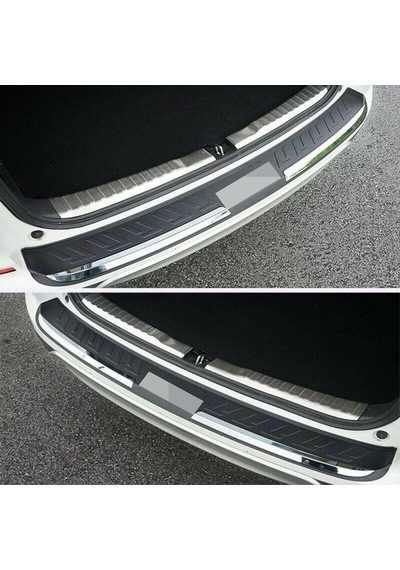 Hyundai Tucson Uyumlu -2015 Arka Tampon Eşik Bagaj Eşiği