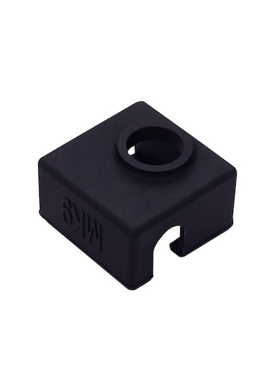 Koodmax 2 Adet 3d Printer E3d-v6 Mk7 Mk8 Mk9 Alüminyum Isıtıcı Blok Silikon Kılıfı - Siyah