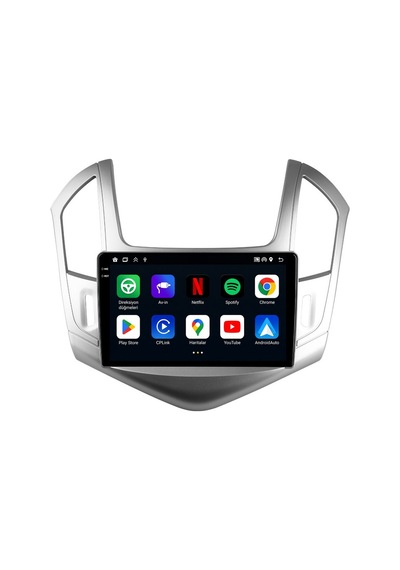 Chevrolet Cruze Android Multimedya 2013-2015 Carplay Android Auto Navigasyon Kameralı 4gb Ram 32gb 9"
