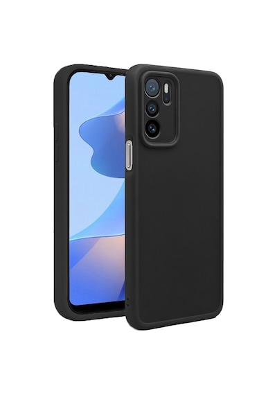 Oppo A16 4g Uyumlu Kamera Çıkıntılı Mat Silikon Telefon Kılıfı