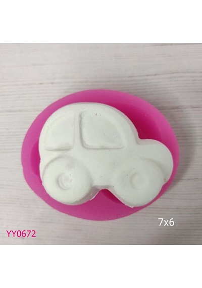 Yy0672 Tombul Araba Silikon Kalıp