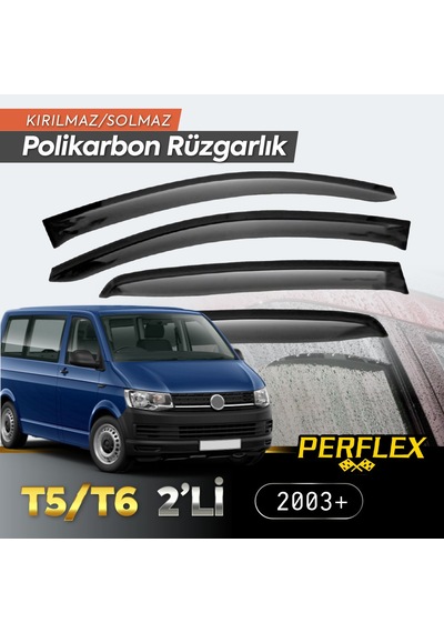 9097839793372lmr - Larimar Vw T5/t6 2'li 2003+ Cam Rüzgarlığı V2 Mugen