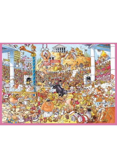 Jumbo Wasgij Puzzle 4 - 1000 Parça Retro Destiny