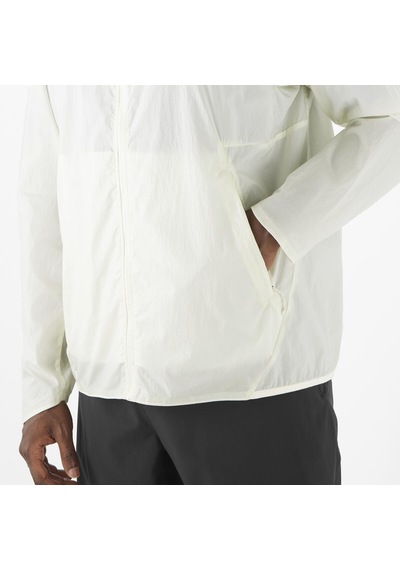 Salomon Shakeout Fly Erkek Rüzgarlık Icıcle Lc2420200 Bej