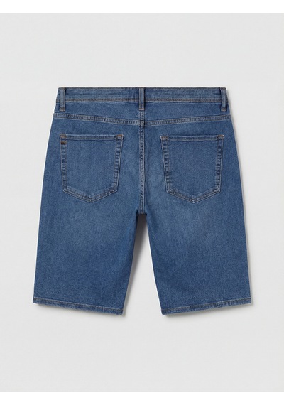 Lcw Jeans İndigo Süper Skinny Fit Erkek Jean Şort