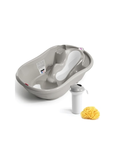 Okbaby Onda Evol Bebek Banyo Seti 3 Parça Açık Gri