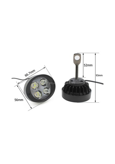 Motosiklet Sis Farı Takım 4 4 Sabit Işık Modsu Ledli