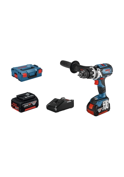 Bosch Professional GSB 18V-110 C 2x5.0 Ah Çift Akülü Delme Vidalama Makinesi - 06019G030D