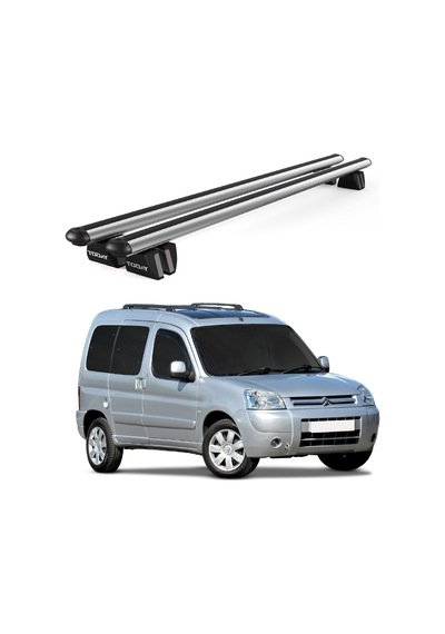 Pençe Citroen Berlingo 2003-2007 Uyumlu Gri Ara Atkı 109cm Port Bagaj Tavan Barı