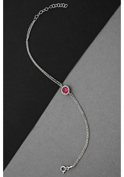 Argentum Concept - Zirkon Taşlı Gümüş Bileklik - B077401