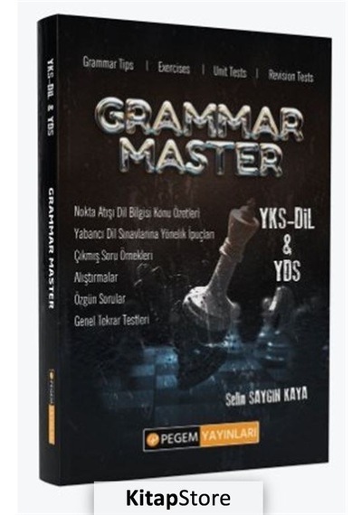 Grammar Master YKS DİL&YDS- Pegem Akademi Yayıncılık
