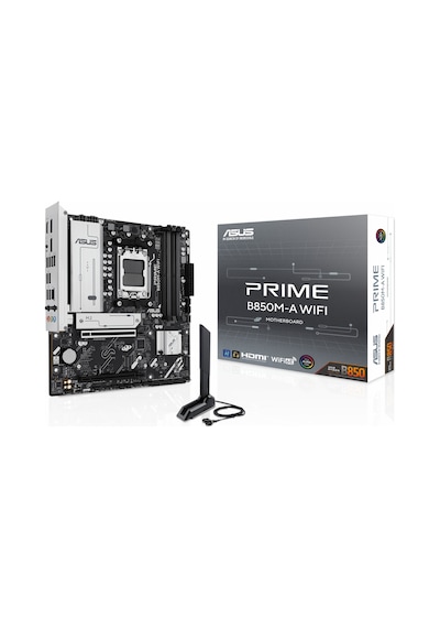 Asus Prime B850m-a Wifi Ddr5 8000mhz Oc M.2 Hdmı/dp Pcıe 5.0 Am5 Matx Anakart