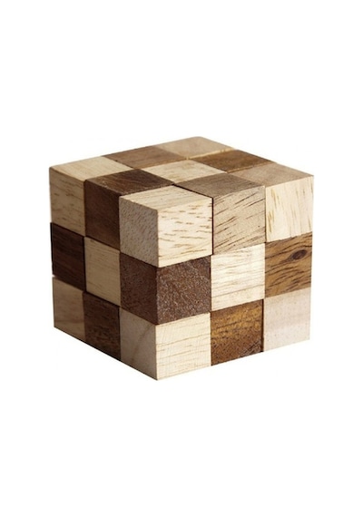 Yılan Küp  Ahşap  Puzzle