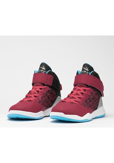 Decathlon Tarmak Çocuk Basketbol Ayakkabısı - Bordo - Se100 Bordo