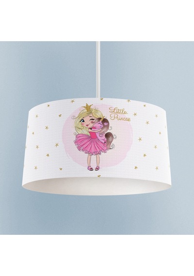 Mekta Home Bebek Ve Çocuk Odası Little Princess Desenli Avize Renkli